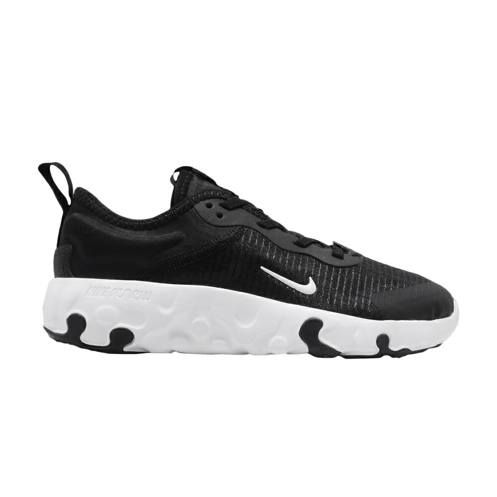 ナイキ 黒いこと 黒いこと 白いこと 白いこと \u0027BALCK\u0027 お坊っちゃん キッズ NIKE RENEW LUCENT なおなお書き / BLACK WHITE もの言う花 マタニティ スニーカー