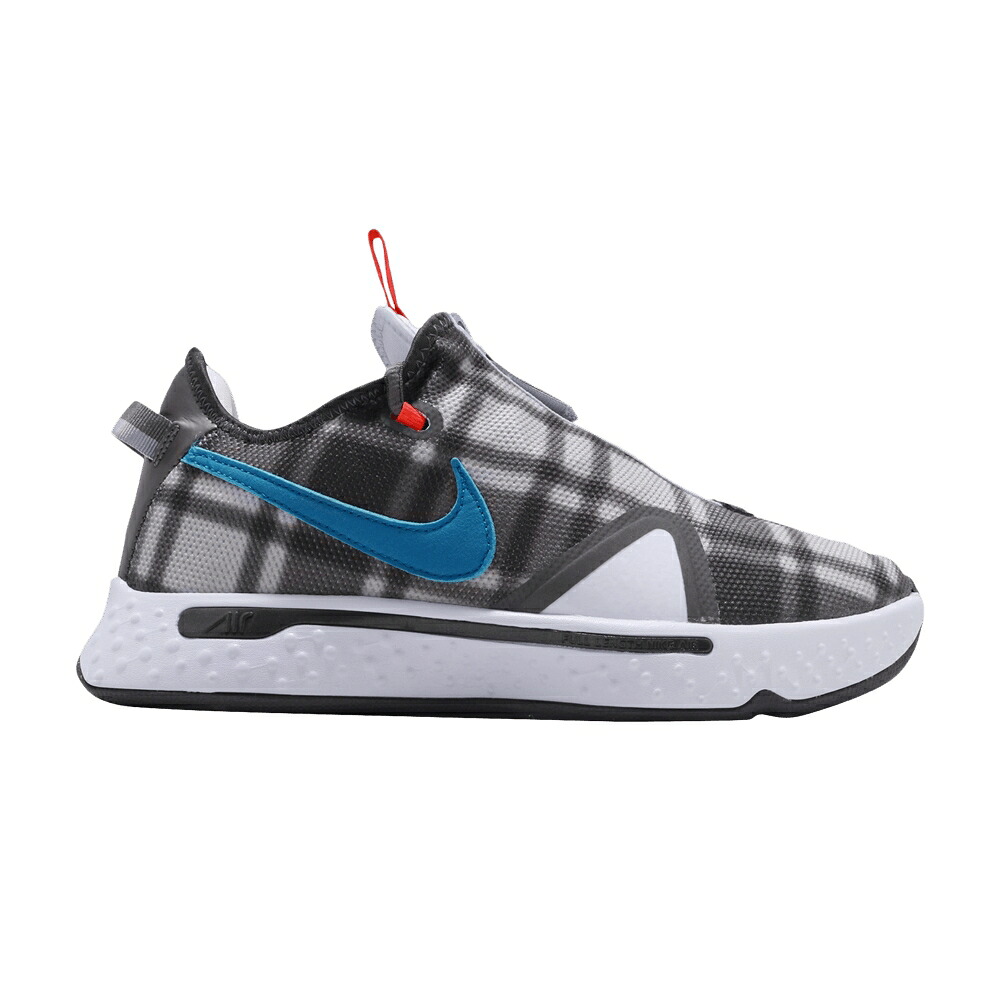 ナイキ 薄墨色 薄墨色 レーザ 青み 青色 \u0027PLAID\u0027 スニーカー メンズ NIKE PG 4 EP / FOOTBALL GREY LASER BLUE LT