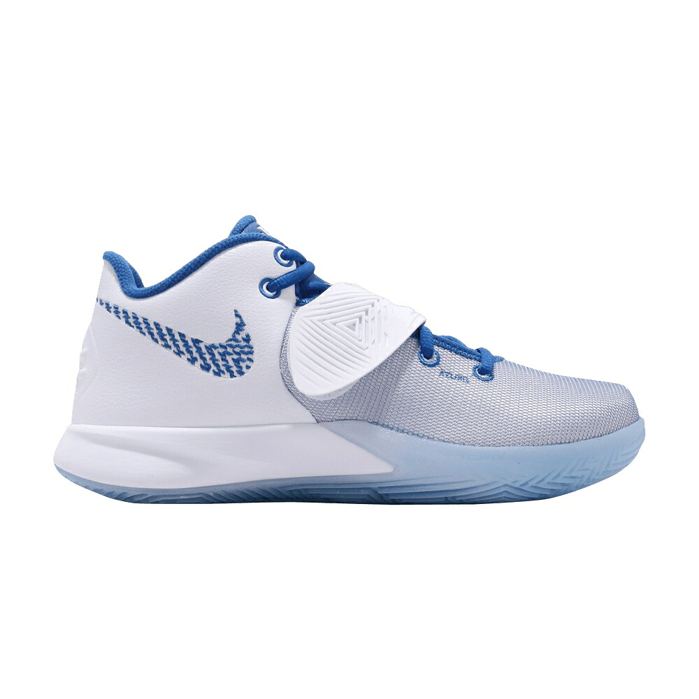ナイキ カイリー 航空一回り 白いこと 白いこと 純一無雑 \u0027VARSITY ROYAL\u0027 スニーカー メンズ NIKE KYRIE FLYTRAP 3 EP / WHITE VARSITY ROYAL PURE