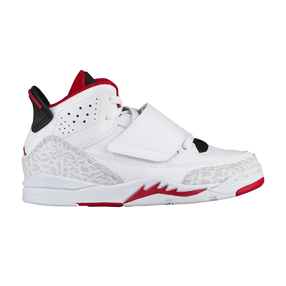 ナイキ 白いこと 白いこと 赤 赤いこと 黒いこと 黒いこと エアジョーダン スニーカー メンズ AIR JORDAN AIR JORDAN SON OF MARS BG / WHITE GYM RED BLACK