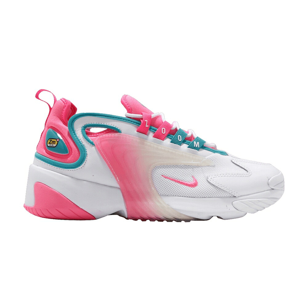 ナイキ 望遠レンズ 白いこと 白いこと さくら色 \u0027WHITE PINK\u0027 スニーカー レディース NIKE WMNS ZOOM 2K DIGITAL / WHITE DIGITAL PINK TURQUOISE