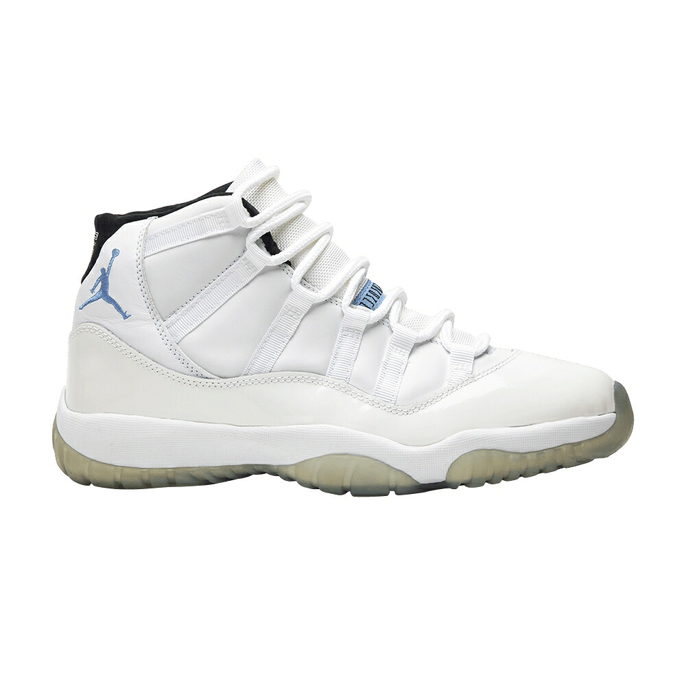 ナイキ 白色 ホワイト 青色 ブルー 黒色 ブラック エアジョーダン \'COLUMBIA\' スニーカー メンズ AIR JORDAN AIR JORDAN 11 RETRO 2001 / WHITE COLUMBIA BLUE BLACK|スニケス