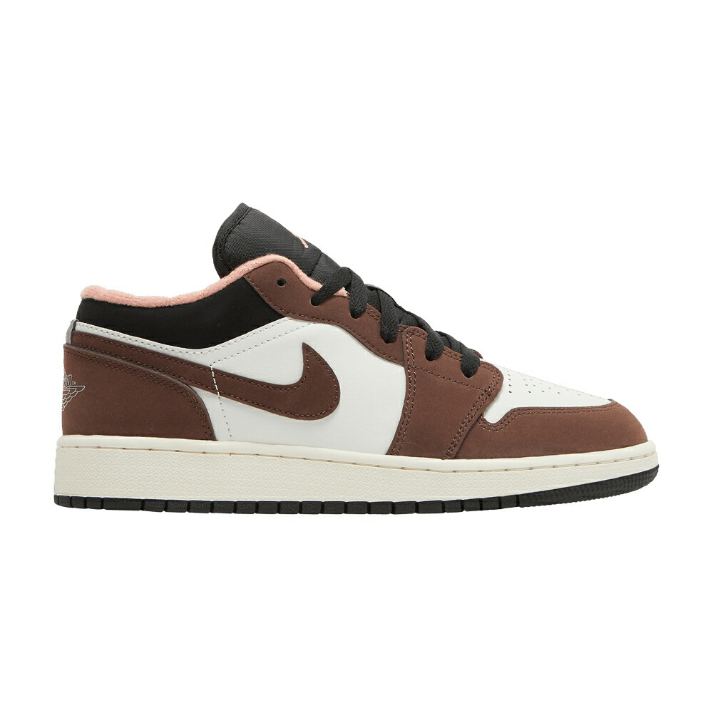 ナイキ 黒いこと 黒いこと エアジョーダン \u0027LIGHT CHOCOLATE\u0027 お坊っちゃん キッズ AIR JORDAN AIR JORDAN 1 LOW SE GS / LIGHT CHOCOLATE BLACK SAIL もの言う花 マタニティ スニーカー