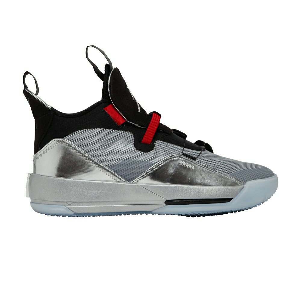 ナイキ 黒いこと 黒いこと しろがね色 しろがね色 エアジョーダン \u0027ALL STAR\u0027 スニーカー メンズ AIR JORDAN AIR JORDAN 33 / BLACK METALLIC SILVER