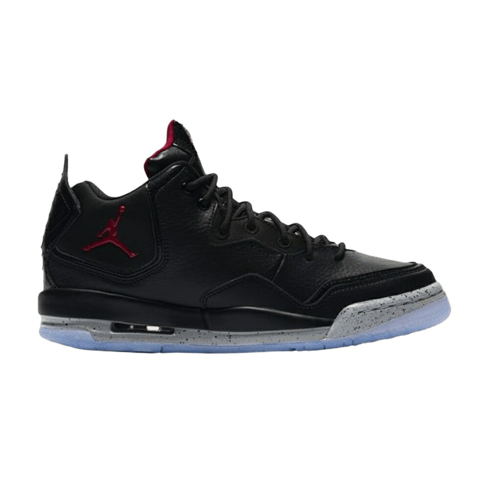 ナイキ 黒いこと 黒いこと 赤 赤いこと エアジョーダン \u0027BLACK\u0027 お坊っちゃん キッズ AIR JORDAN AIR JORDAN COURTSIDE 23 GS / BLACK GYM RED もの言う花 マタニティ スニーカー