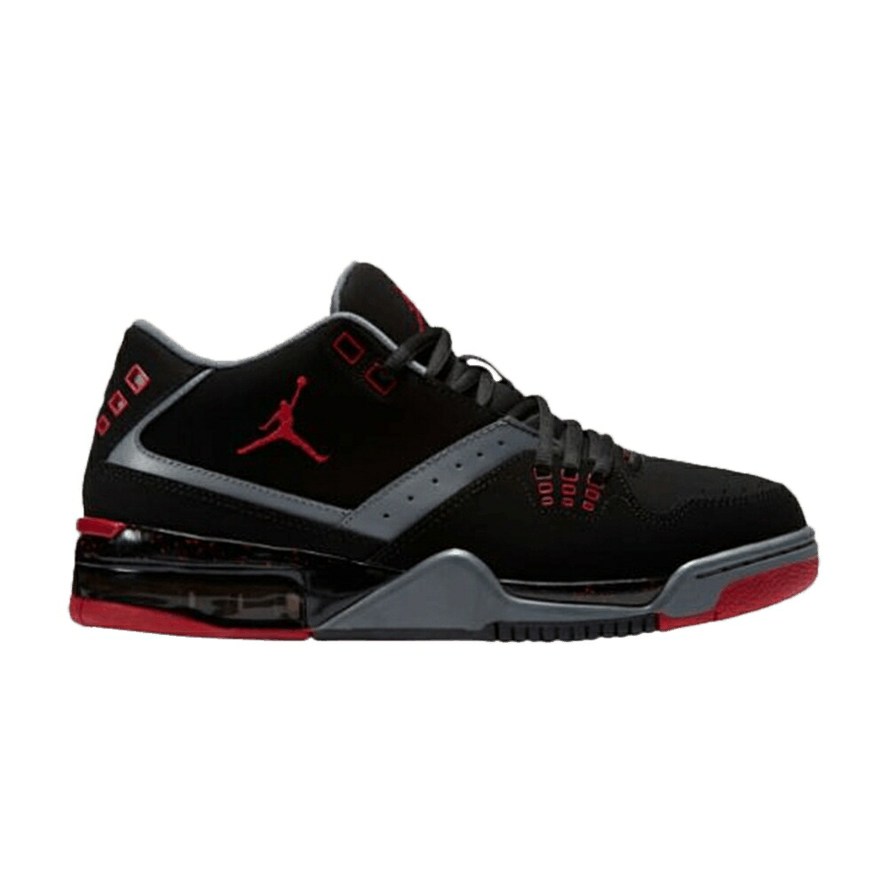 ナイキ フライト 黒色 ブラック 赤 レッド クール 灰色 グレー エアジョーダン 'BRED' スニーカー メンズ AIR JORDAN AIR JORDAN FLIGHT 23 BG / BLACK GYM RED COOL GREY｜スニケス