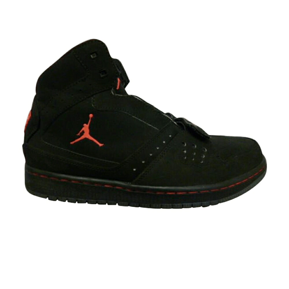 ナイキ 飛行 同盟罷業一回り 黒いこと 黒いこと エアジョーダン スニーカー メンズ AIR JORDAN AIR JORDAN 1 FLIGHT STRAP / BLACK INFRARED 23