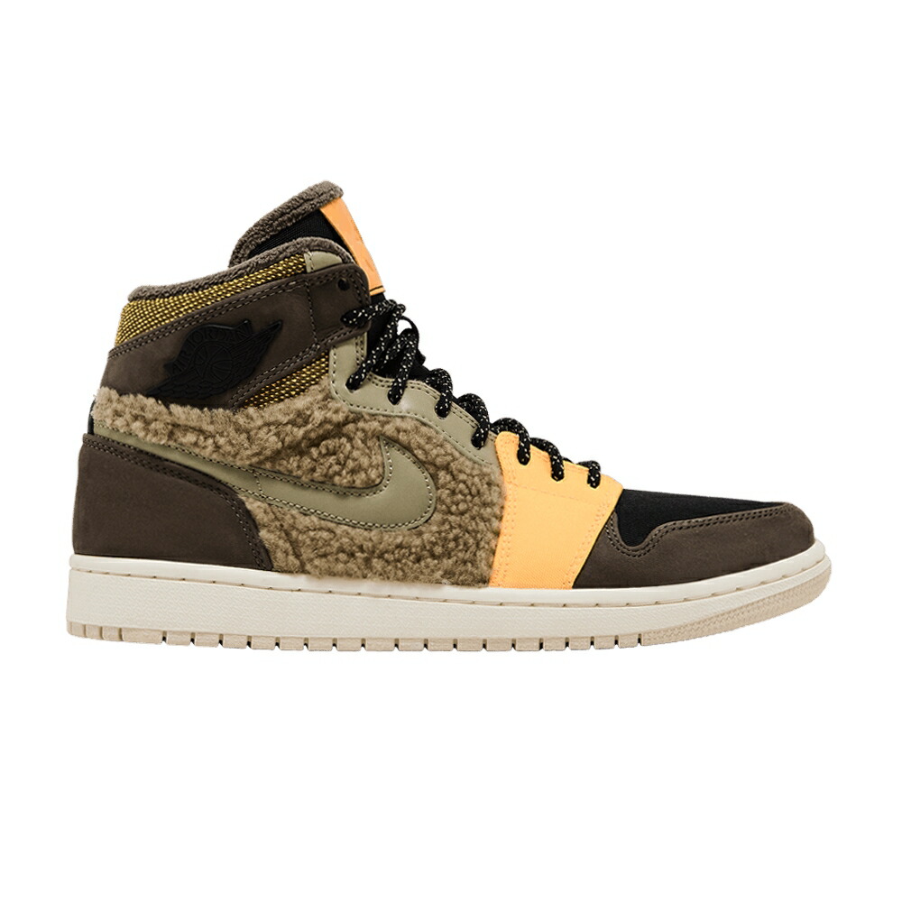 ナイキ 黒いこと 黒いこと 自然的 エアジョーダン \u0027UTILITY PACK\u0027 スニーカー レディース AIR JORDAN WMNS AIR JORDAN 1 RETRO / BEACH BLACK RIDGEROCK NATURAL