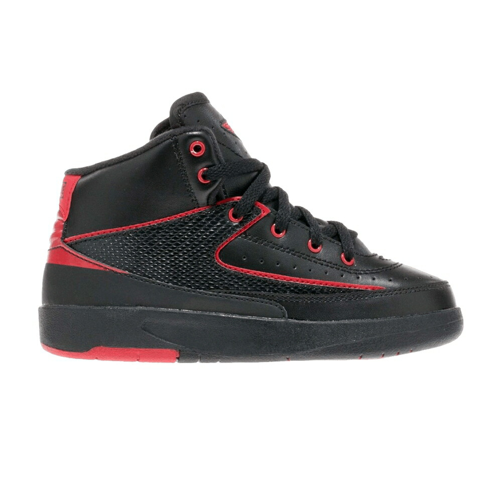 ナイキ 黒いこと 黒いこと 赤 赤いこと エアジョーダン \u0027ALTERNATE 87\u0027 スニーカー メンズ AIR JORDAN AIR JORDAN 2 RETRO BP / BLACK VARSITY RED
