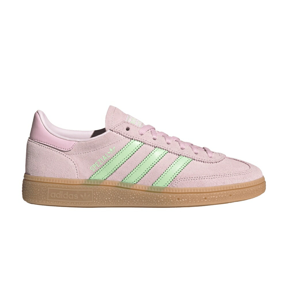 アディダス ハンドボール スペシアル サクラ色 緑 緑であること \u0027ALMOST SPARK\u0027 スニーカー レディース ADIDAS WMNS HANDBALL SPEZIAL PINK GREEN / ALMOST PINK SEMI GREEN SPARK