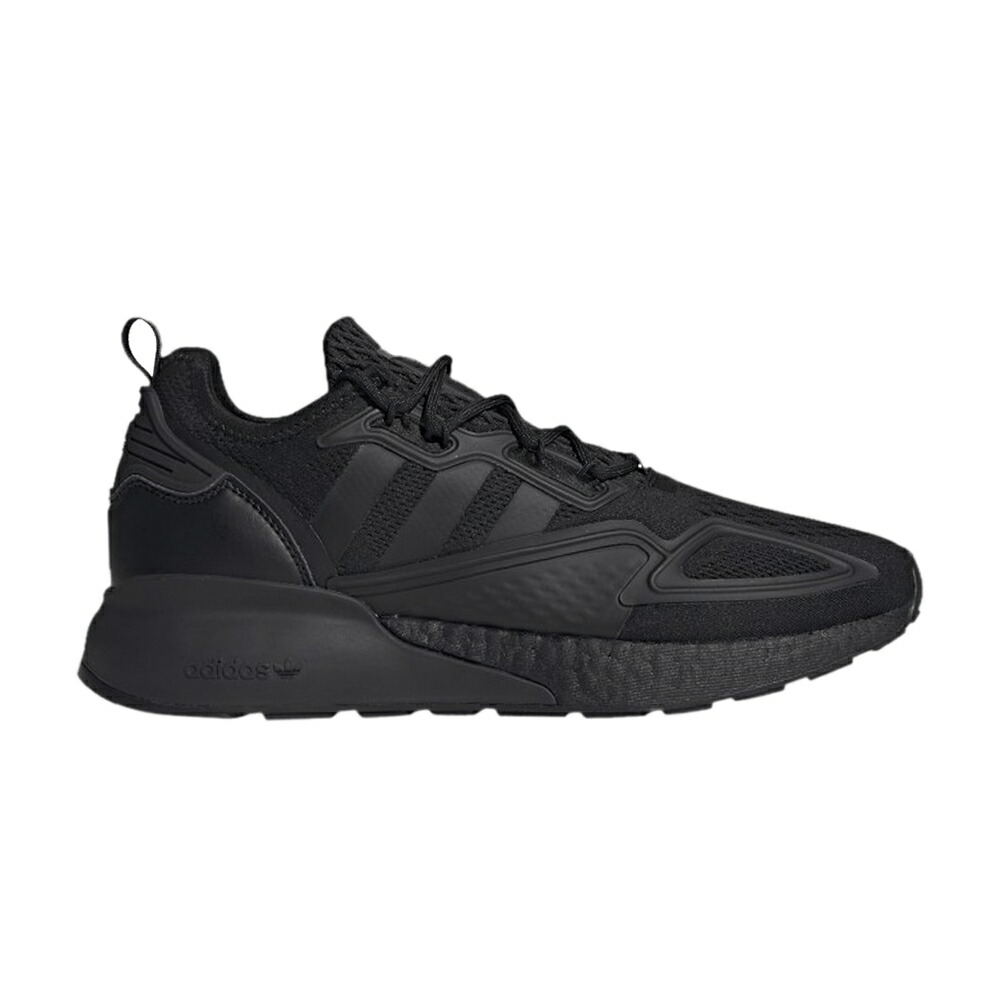 アディダス ブースト 中核グループ 黒いこと 黒いこと ぼうぜん自失 サクラ色 \u0027TRIPLE BLACK\u0027 スニーカー メンズ ADIDAS ZX 2K BOOST / CORE BLACK CORE BLACK SHOCK PINK