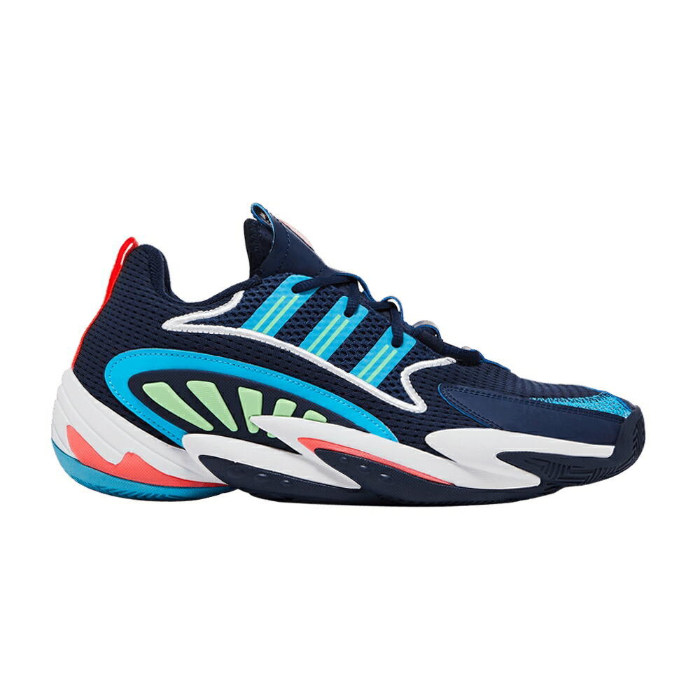 アディダス クレイジー 紺色 米国海軍 シアン 2.0 \u0027COLLEGIATE CYAN\u0027 スニーカー メンズ ADIDAS CRAZY BYW NAVY SIGNAL / COLLEGIATE NAVY SIGNAL CYAN