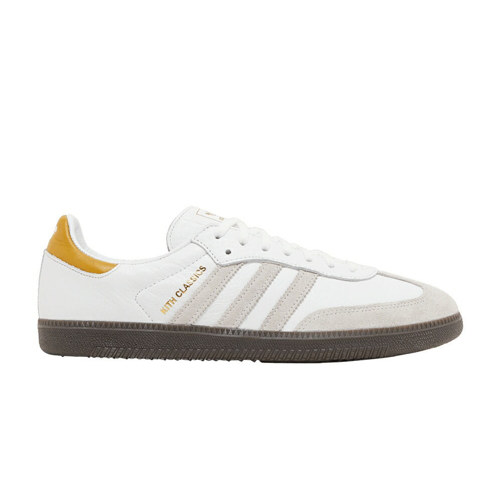 アディダス サンバ 白いこと 白いこと \u0027CLASSICS MANGO\u0027 スニーカー メンズ ADIDAS KITH X SAMBA OG PROGRAM - / FOOTWEAR WHITE OFF WHITE DASH