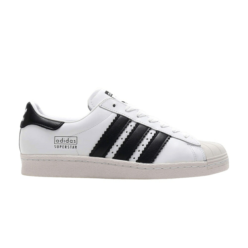 アディダス はやりっ児 白いこと 白いこと 中核グループ 黒いこと 黒いこと \u0027WHITE BLACK\u0027 スニーカー メンズ ADIDAS SUPERSTAR / RUNNING WHITE CORE BLACK CRYSTAL