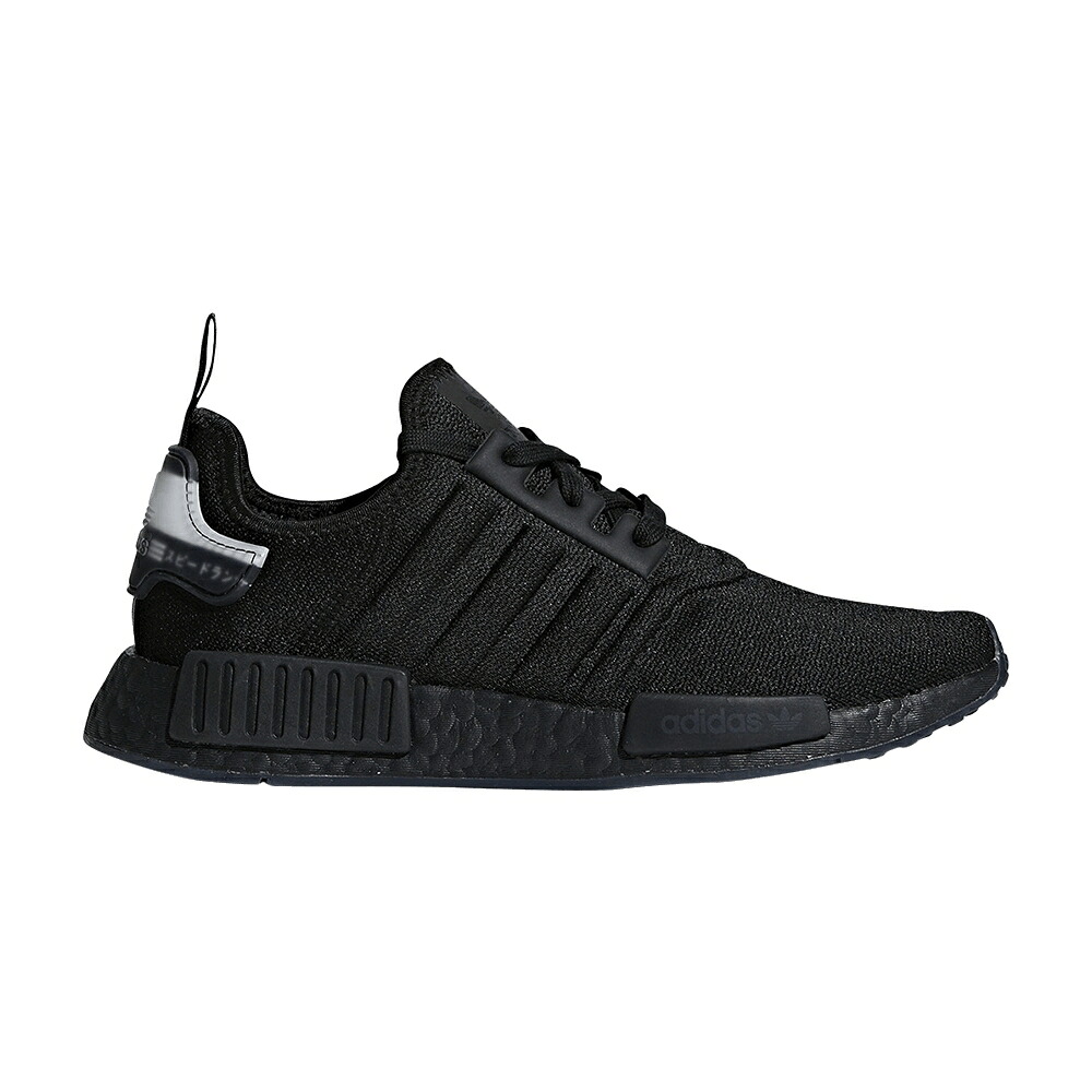アディダス 中核グループ 黒いこと 黒いこと NMD_R1 \u0027MOLDED STRIPES\u0027 スニーカー メンズ ADIDAS / CORE BLACK CORE BLACK CORE BLACK