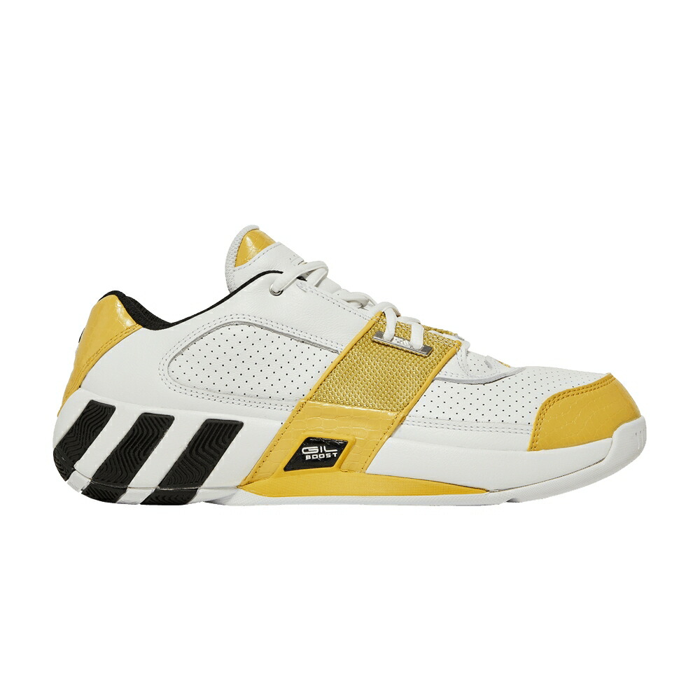 アディダス 白いこと 白いこと 中核グループ 黒いこと 黒いこと \u002761 POINTS\u0027 スニーカー メンズ ADIDAS AGENT GIL RESTOMOD / CLOUD WHITE PYRITE CORE BLACK