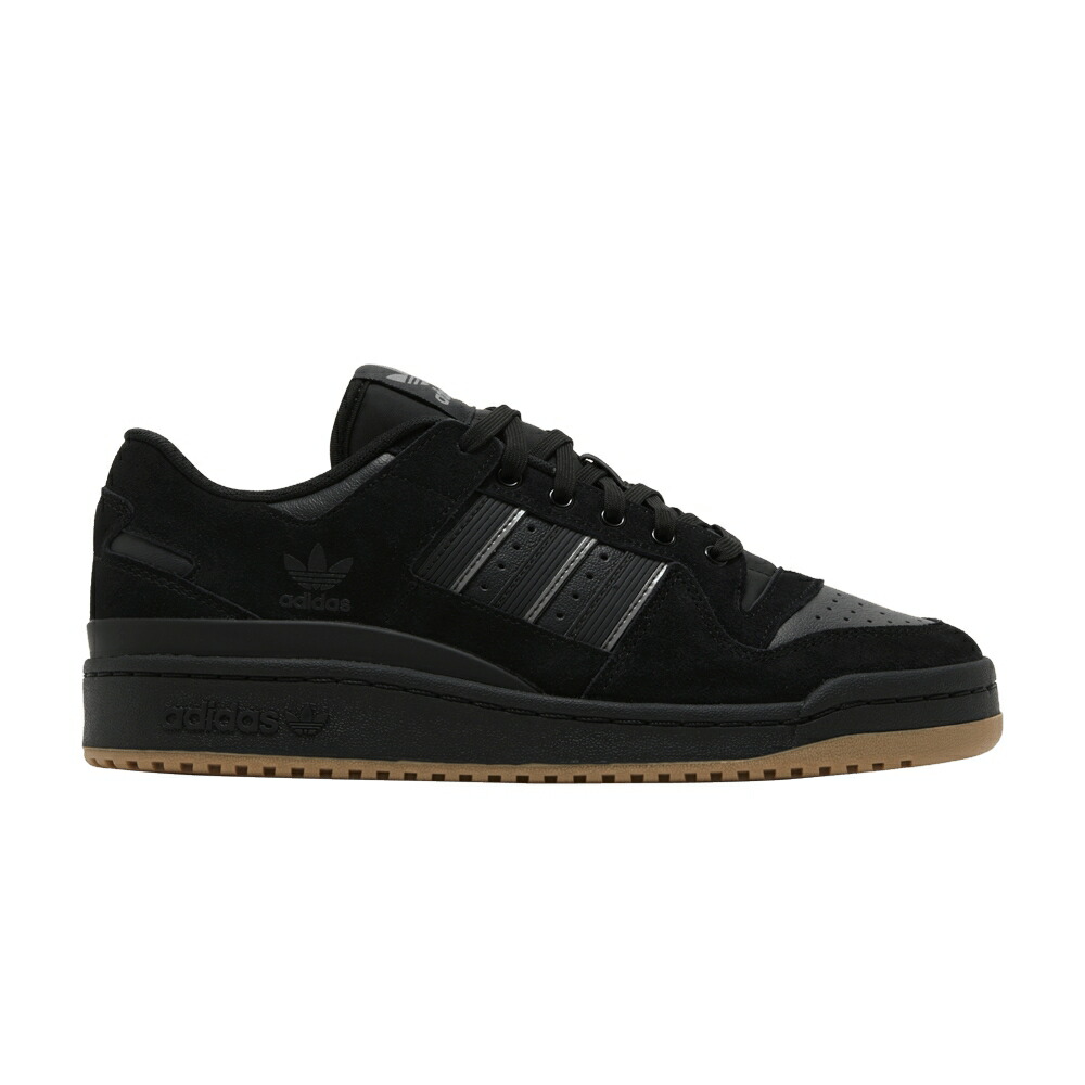 アディダス 討論会 薄墨色 薄墨色 中核グループ 黒いこと 黒いこと 炭素 \u0027BLACK GUM\u0027 スニーカー メンズ ADIDAS FORUM 84 LOW ADV GREY / CORE BLACK CARBON GREY THREE