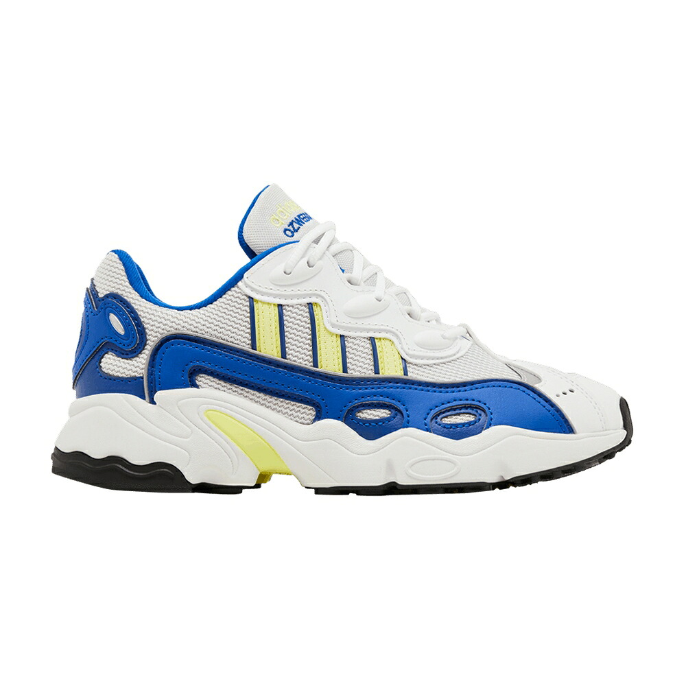 アディダス 白いこと 白いこと 黄味がかった 黄色 \u0027WHITE YELLOW\u0027 スニーカー レディース ADIDAS WMNS OZWEEGO OG ROYAL PULSE / CLOUD WHITE PULSE YELLOW ROYAL