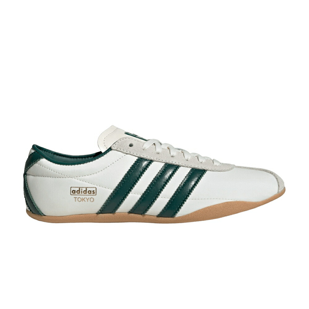 アディダス 白いこと 白いこと 緑 緑であること ゴールド \u0027OFF GREEN\u0027 スニーカー レディース ADIDAS WMNS TOKYO WHITE COLLEGIATE / OFF WHITE COLLEGIATE GREEN GOLD