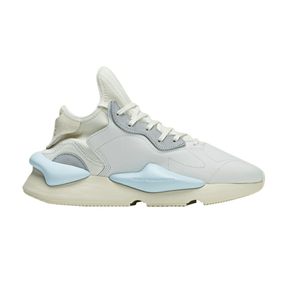 アディダス 白いこと 白いこと 皮膚軟化剤 青味 青み \u0027OFF BLUE\u0027 スニーカー メンズ ADIDAS Y-3 KAIWA WHITE ICE / OFF WHITE CREAM WHITE ICE BLUE