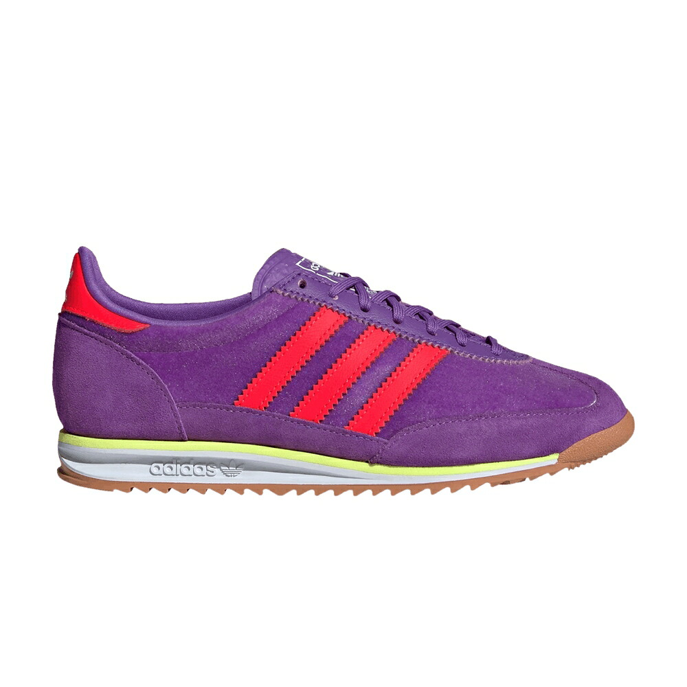 アディダス 紫 パープル 赤 赤いこと \u0027ACTIVE VELVET\u0027 スニーカー レディース ADIDAS WMNS SL72 OG PURPLE SOLAR RED / ACTIVE PURPLE SOLAR RED CLOUD