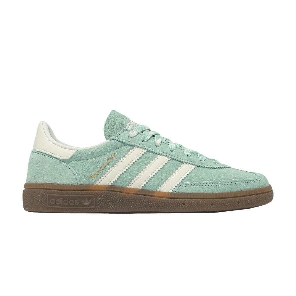 アディダス ハンドボール スペシアル 緑 緑であること 白いこと 白いこと \u0027HAZY GREEN\u0027 スニーカー メンズ ADIDAS HANDBALL SPEZIAL / HAZY GREEN OFF WHITE GUM