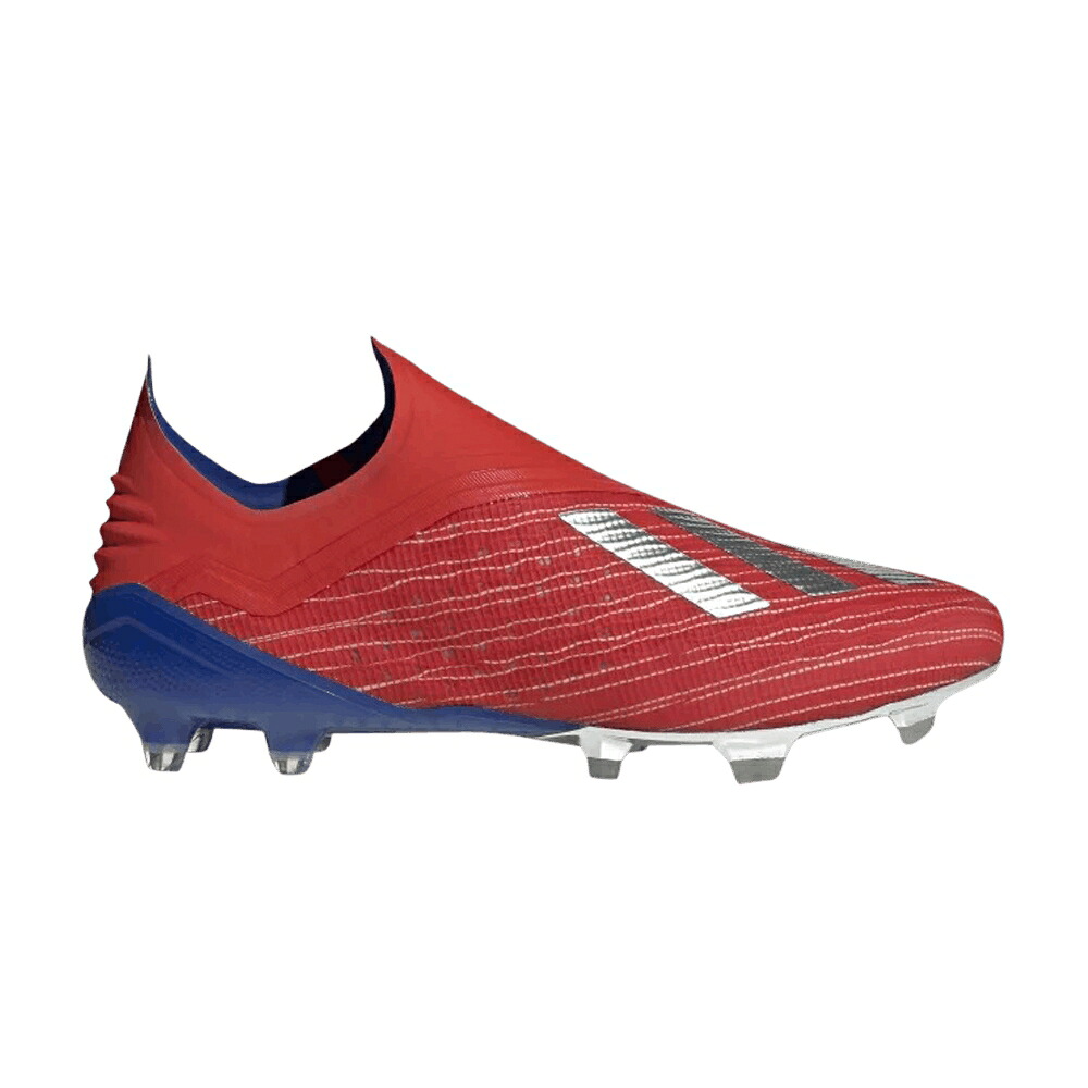 アディダス 赤 赤いこと しろがね色 しろがね色 18+ \u0027ACTIVE BLUE\u0027 スニーカー メンズ ADIDAS X FG RED BOLD / ACTIVE RED SILVER METALLIC BOLD