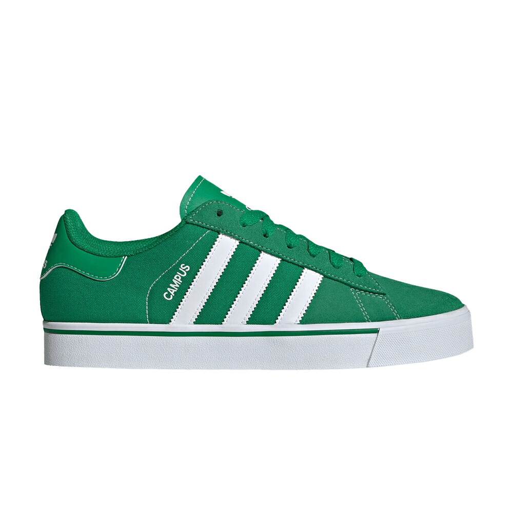 アディダス 構内 緑 緑であること 白いこと 白いこと \u0027GREEN WHITE\u0027 スニーカー メンズ ADIDAS CAMPUS VULC / GREEN CLOUD WHITE GREEN