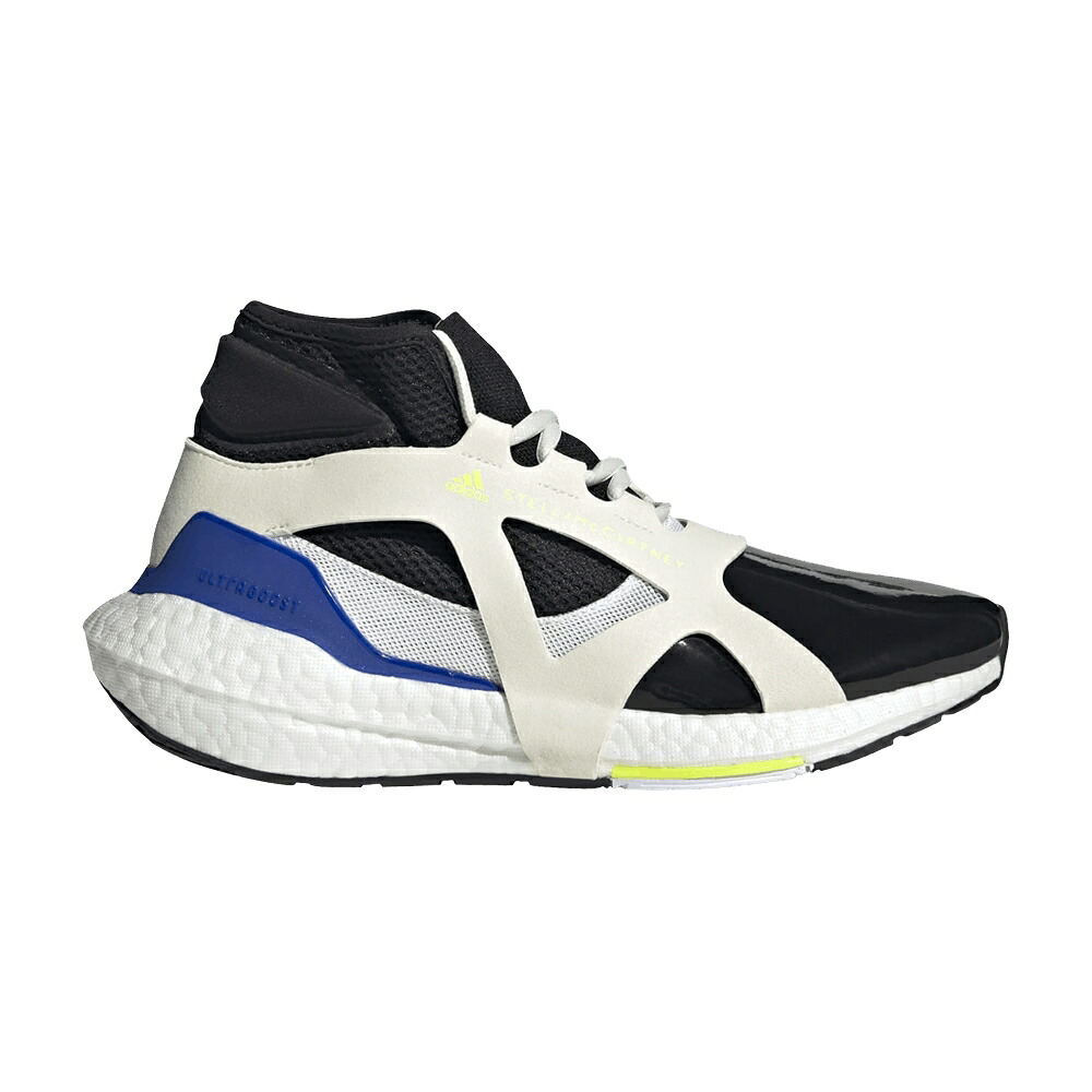 アディダス 黒いこと 黒いこと 白いこと 白いこと 中核グループ 青碧 青碧 \u0027WHITE BLUE\u0027 スニーカー レディース ADIDAS STELLA MCCARTNEY X WMNS ULTRABOOST 21 BLACK BOLD / CLOUD WHITE CORE BLACK BOLD BLUE