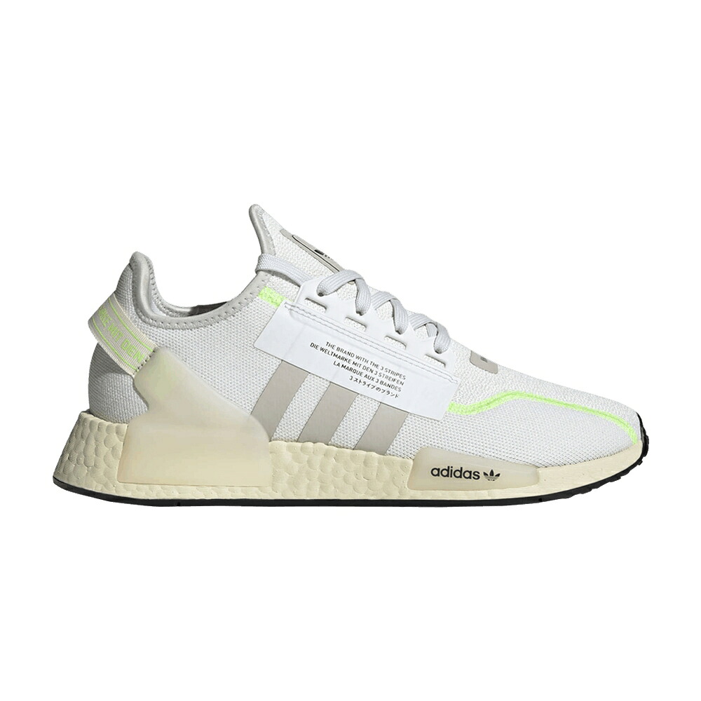 アディダス 白いこと 白いこと 薄墨色 薄墨色 NMD_R1 \u0027CRYSTAL GREY\u0027 スニーカー メンズ ADIDAS V2 WHITE / CRYSTAL WHITE GREY ONE SIGNAL