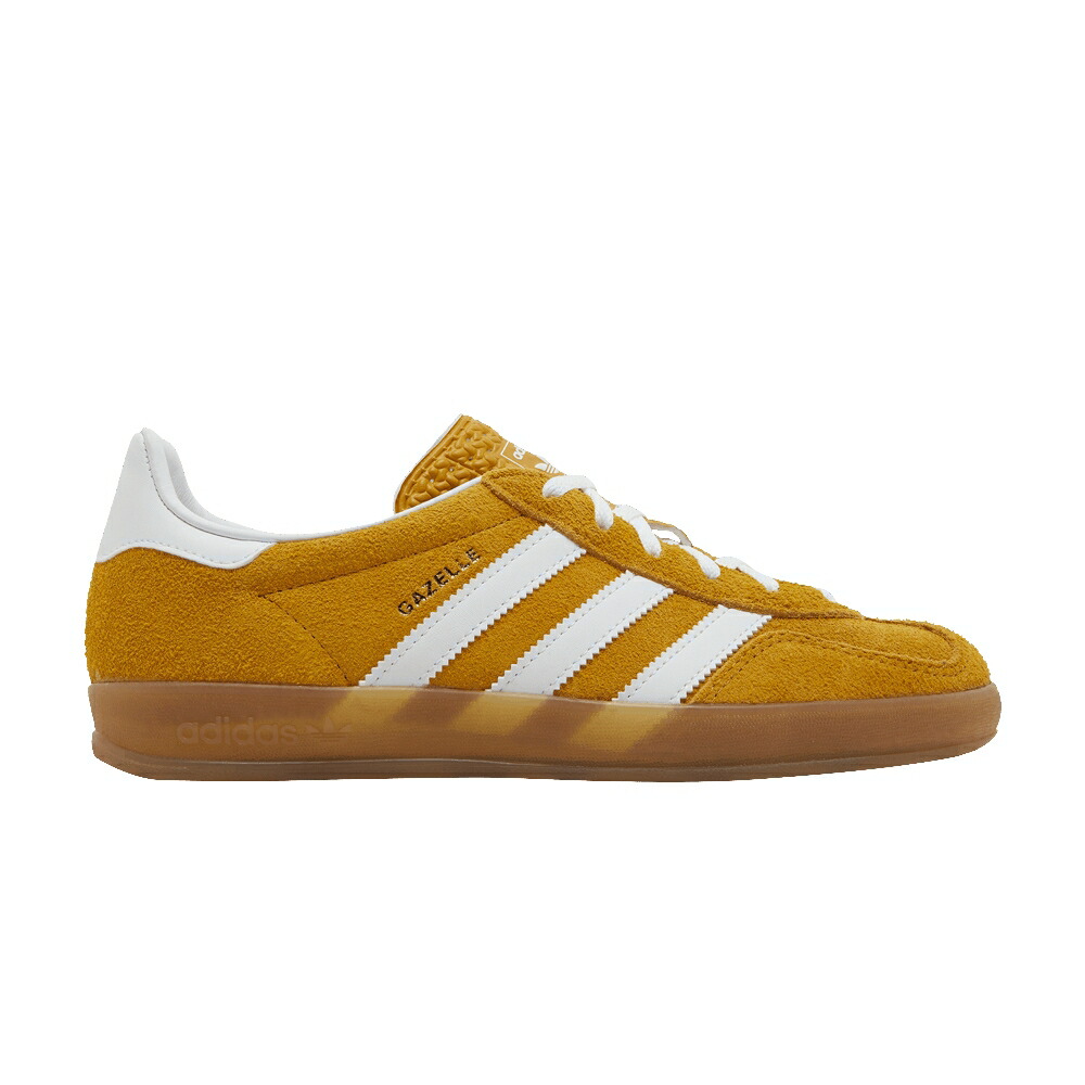 アディダス ガゼル 橙 オレンジ色 白いこと 白いこと ゴールド \u0027ORANGE GUM\u0027 スニーカー レディース ADIDAS WMNS GAZELLE INDOOR PEEL / ORANGE PEEL CLOUD WHITE GOLD