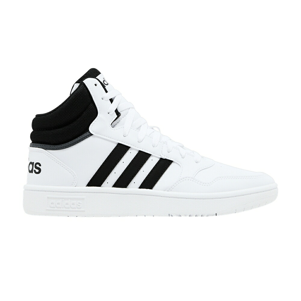 アディダス ミッド 中核グループ 黒いこと 黒いこと 3.0 \u0027WHITE BLACK\u0027 スニーカー メンズ ADIDAS HOOPS MID / CORE BLACK CORE BLACK CLOUD