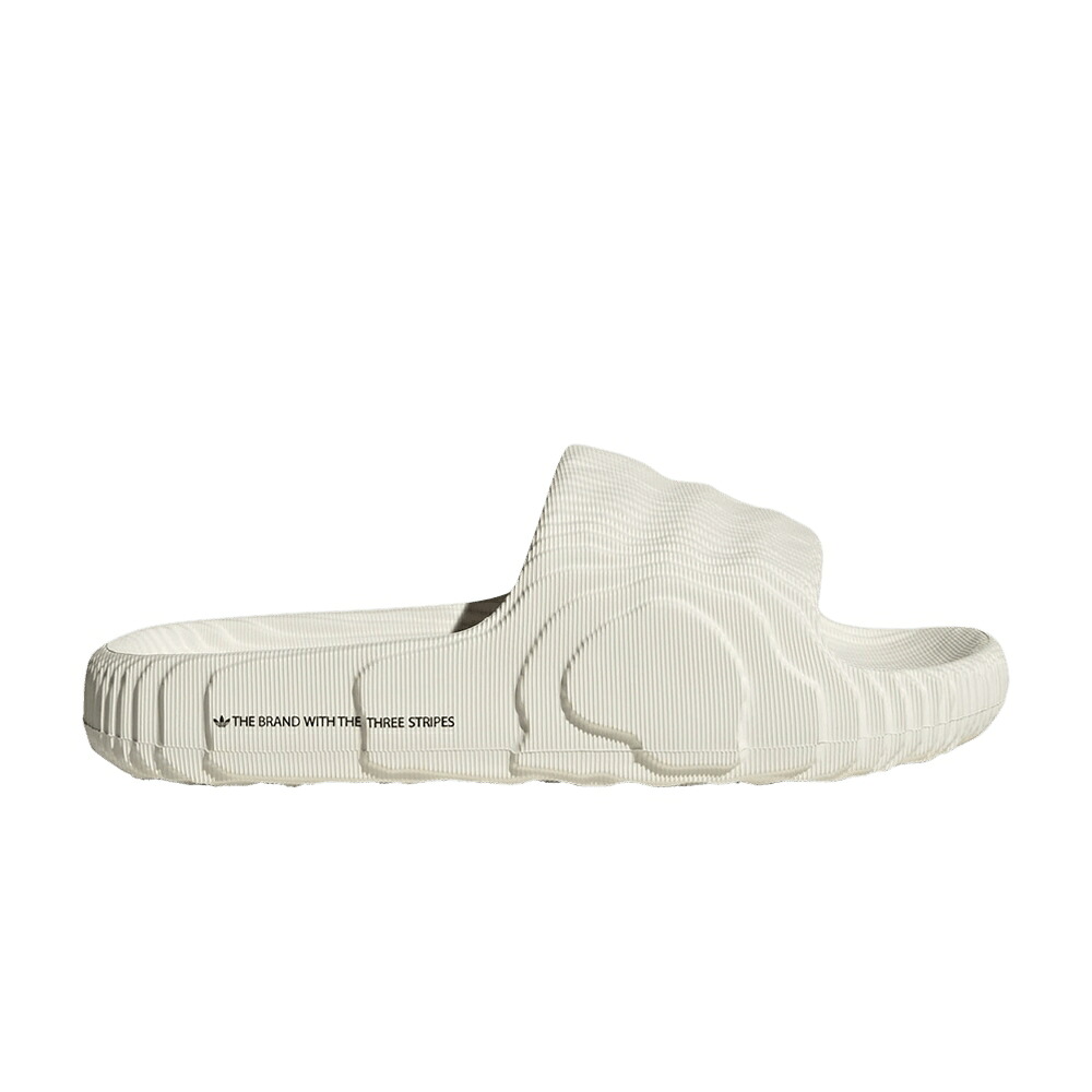 アディダス アディレッタ 白いこと 白いこと 中核グループ 黒いこと 黒いこと \u0027OFF WHITE\u0027 スニーカー レディース ADIDAS WMNS ADILETTE 22 SLIDES / OFF WHITE OFF WHITE CORE BLACK