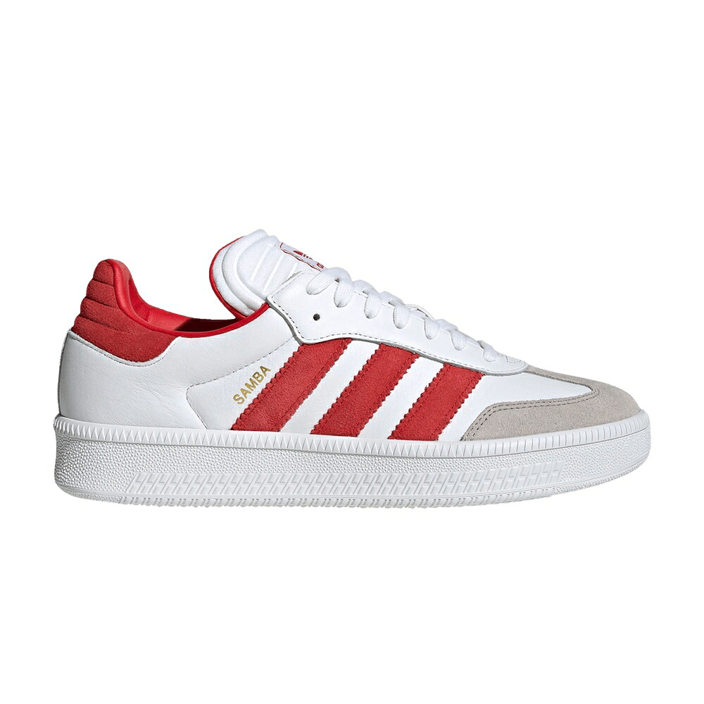 アディダス サンバ 白いこと 白いこと \u0027WHITE SCARLET\u0027 スニーカー メンズ ADIDAS SAMBA XLG BETTER / CLOUD WHITE BETTER SCARLET CLEAR