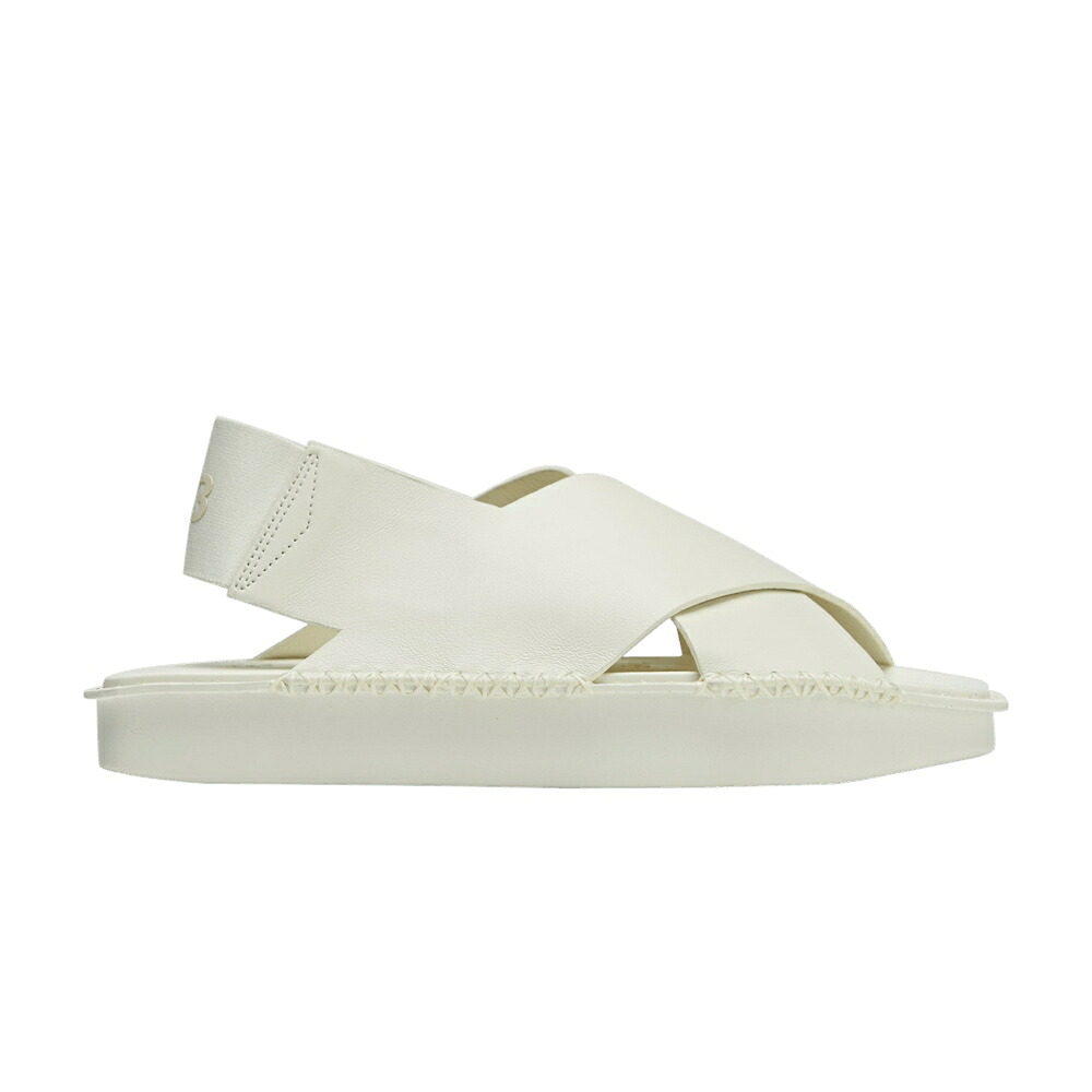 アディダス 皮膚軟化剤 白いこと 白いこと \u0027CREAM WHITE\u0027 スニーカー メンズ ADIDAS Y-3 SANDAL / CREAM WHITE CREAM WHITE CREAM