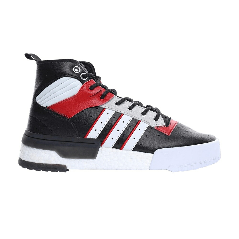 アディダス 中核グループ 黒いこと 黒いこと 白いこと 白いこと \u0027BLACK SCARLET\u0027 スニーカー メンズ ADIDAS RIVALRY RM LIGHT / CORE BLACK BRIGHT WHITE LIGHT