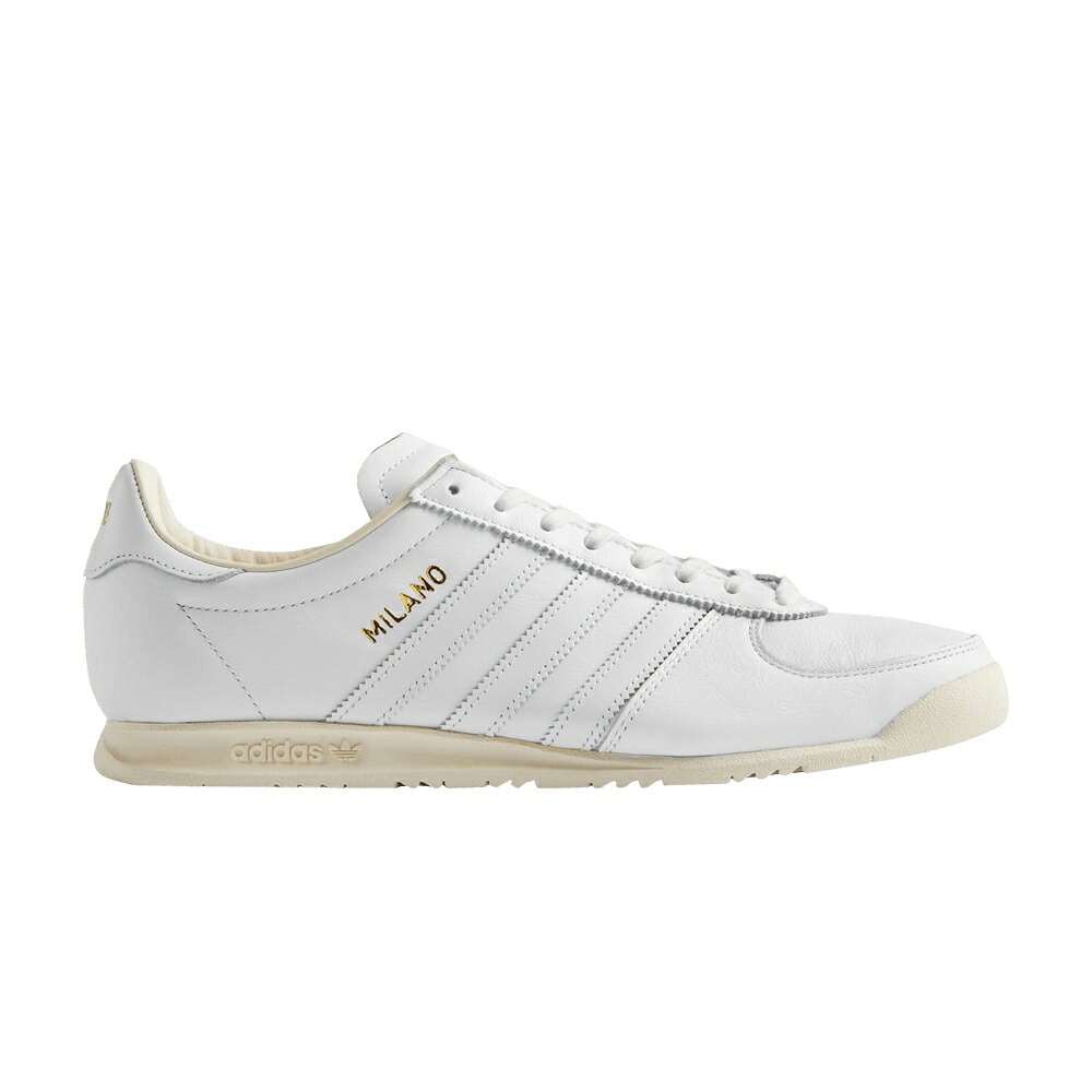 アディダス 白いこと 白いこと 皮膚軟化剤 END. \u00271ST ANNIVERSARY\u0027 スニーカー メンズ ADIDAS X MILANO MADE IN GERMANY / FOOTWEAR WHITE CREAM WHITE