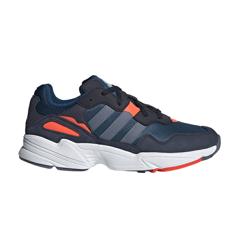アディダス 昔ばなし しろがね色 スチール写真 赤 赤いこと \u0027LEGEND MARINE\u0027 スニーカー メンズ ADIDAS YUNG-96 / LEGEND MARINE STEEL SOLAR RED