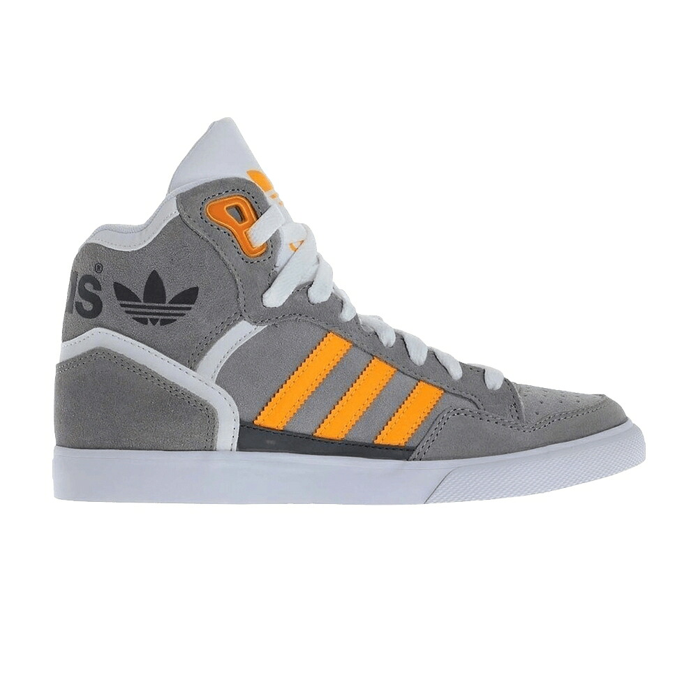 アディダス 益荒男 薄墨色 薄墨色 黄味がかった 黄色 \u0027SOLID GREY\u0027 スニーカー レディース ADIDAS WMNS EXTABALL / SOLID GREY SOLAR YELLOW