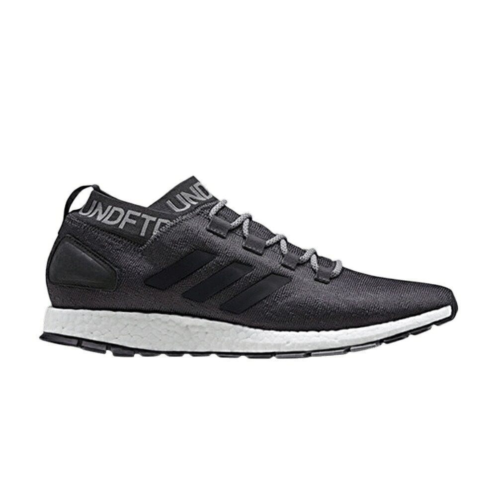 アディダス アンディフィーテッド 薄墨色 薄墨色 黒いこと 黒いこと \u0027SHIFT GREY\u0027 スニーカー メンズ ADIDAS UNDEFEATED X PUREBOOST RBL / SHIFT GREY CINDER UTILITY BLACK