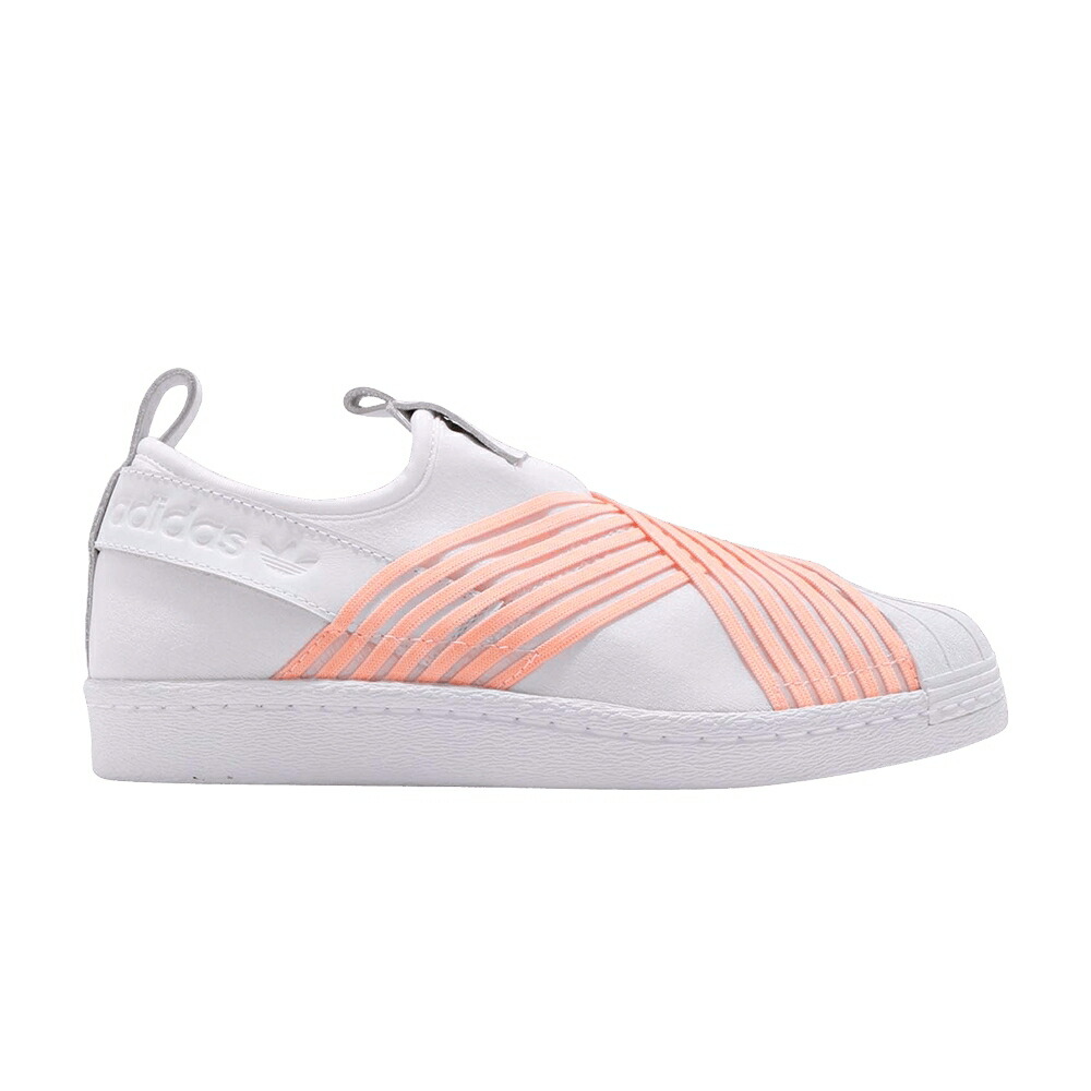 アディダス はやりっ児 白いこと 白いこと 橙 オレンジ色 スリッポン \u0027CLEAR ORANGE\u0027 スニーカー レディース ADIDAS WMNS SUPERSTAR SLIP ON / FOOTWEAR WHITE CLEAR ORANGE