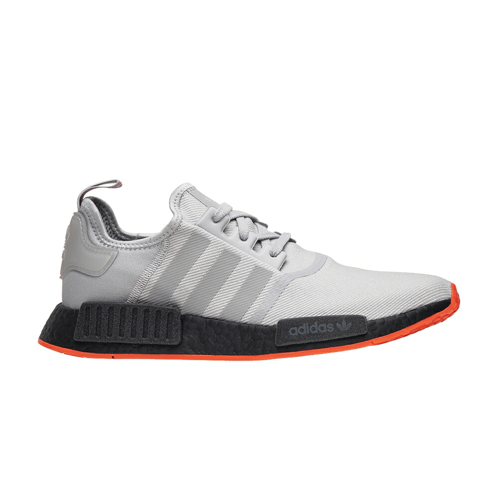 アディダス 灰色 グレー 赤 レッド NMD_R1 'GREY RED' スニーカー メンズ ADIDAS SOLAR / GREY GREY SOLAR RED｜スニケス