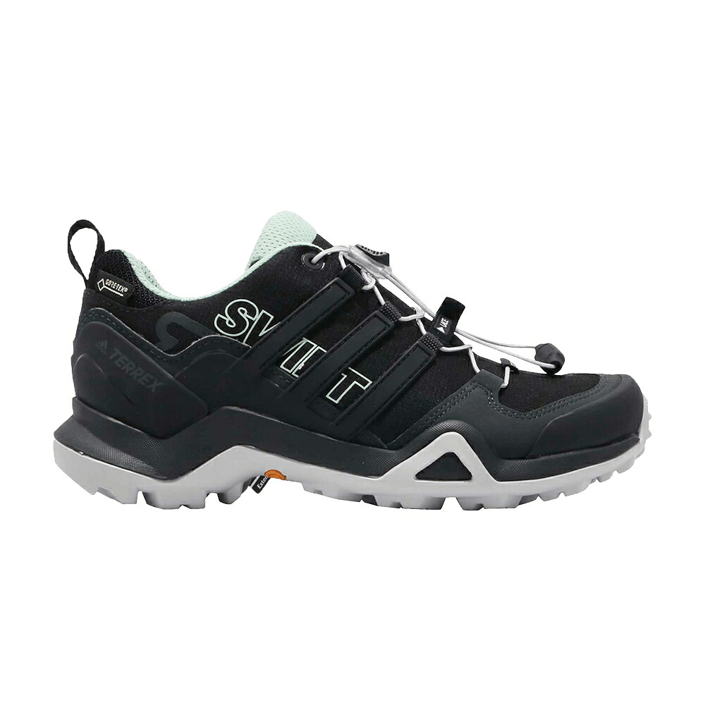 アディダス 中核グループ 黒いこと 黒いこと 緑 緑であること スニーカー レディース ADIDAS WMNS TERREX SWIFT R2 GTX / CORE BLACK CORE BLACK ASH GREEN