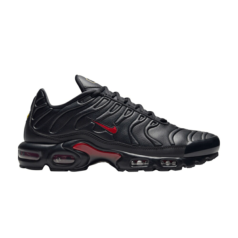 ナイキ マックス 割り増し金 黒いこと 黒いこと ゴールド エアマックスプラス \u0027BLACK RED\u0027 スニーカー メンズ NIKE AIR MAX PLUS PREMIUM UNIVERSITY / BLACK BLACK METALLIC GOLD