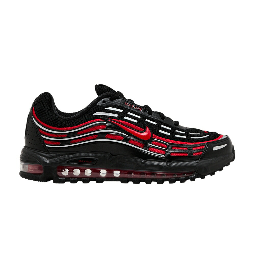 ナイキ マックス 黒いこと 黒いこと 赤 赤いこと エア湖マックス 2.5 \u0027BRED\u0027 スニーカー メンズ NIKE AIR MAX TL / BLACK UNIVERSITY RED
