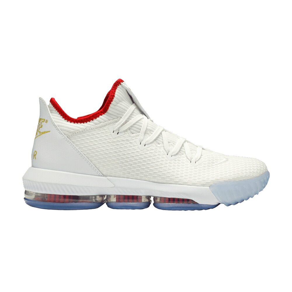 ナイキ レブロン 白色 ホワイト ゴールド 'DRAFT NIGHT' スニーカー メンズ NIKE LEBRON 16 LOW / WHITE METALLIC GOLD UNIVERSITY|スニケス