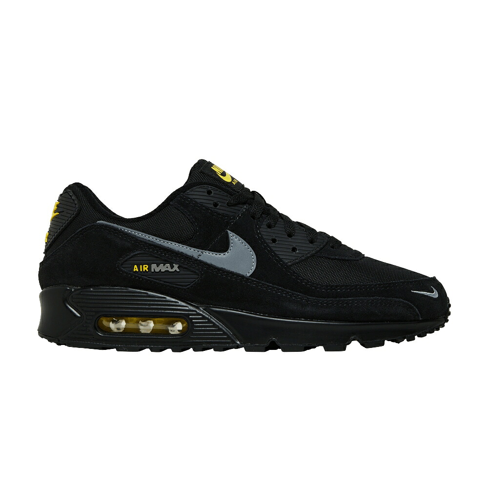 ナイキ マックス 黄色 イエロー 黒色 ブラック ストライク エアマックス 'BLACK STRIKE' スニーカー メンズ NIKE AIR MAX 90 YELLOW / BLACK YELLOW STRIKE METALLIC|スニケス