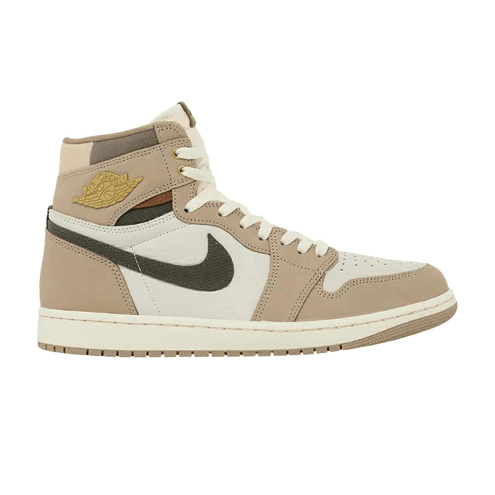 ナイキ ご機嫌 カーキ 積貨委託貨物 エアジョーダン \u0027KHAKI\u0027 スニーカー レディース AIR JORDAN AIR JORDAN WMNS 1 RETRO HIGH OG / KHAKI MULTI COLOR SAIL CARGO