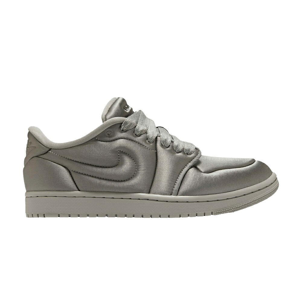 ナイキ 薄墨色 薄墨色 エアジョーダン \u0027SATIN GREY\u0027 スニーカー レディース AIR JORDAN WMNS AIR JORDAN 1 LOW METHOD OF MAKE / MEDIUM GREY MEDIUM GREY