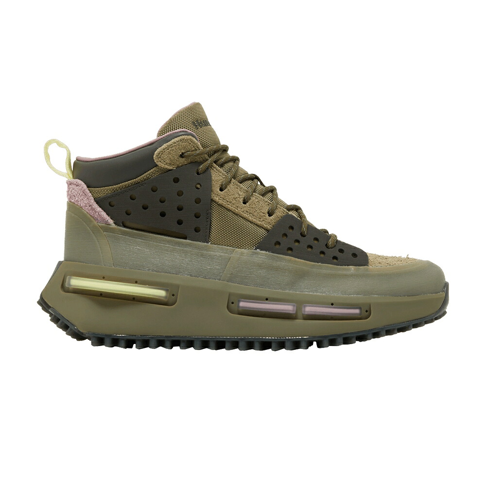 アディダス オリーブ 神通力 NMD_S1 \u0027FOCUS OLIVE\u0027 スニーカー メンズ ADIDAS PHARRELL X HU RYAT / FOCUS OLIVE OLIVE STRATA MAGIC